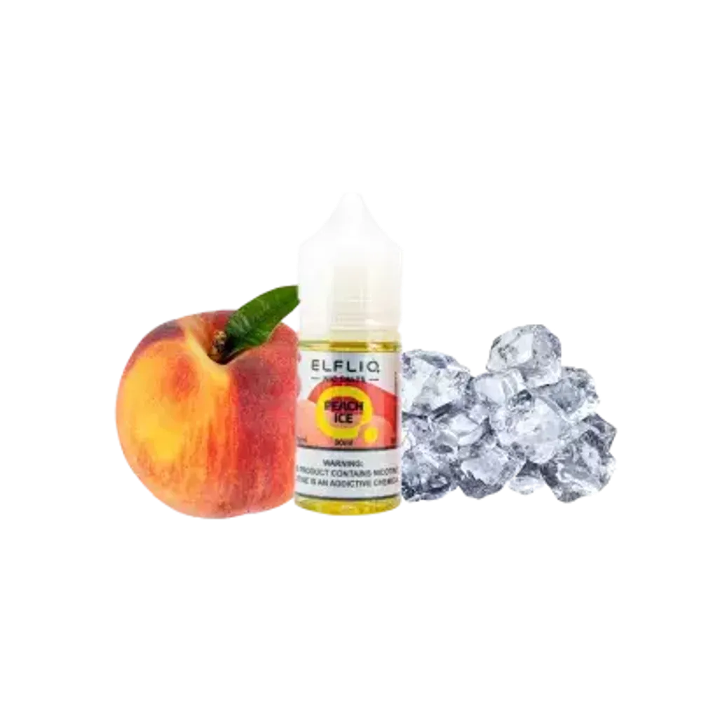 ELFLIQ - Peach ice (5% nic 30ml)