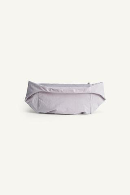 ZARA ХЛОПКОВАЯ СУМКА ЧЕРЕЗ ПЛЕЧО, СИНИЙ