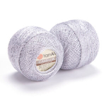 Пряжа Camellia 20г, 280м, 70% полиэстер, 30% металлик (цена за 1 шт)