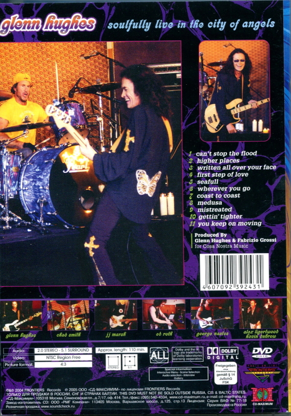 Glenn Hughes / Soulfully Live In The City Of Angels (RU)(DVD)
