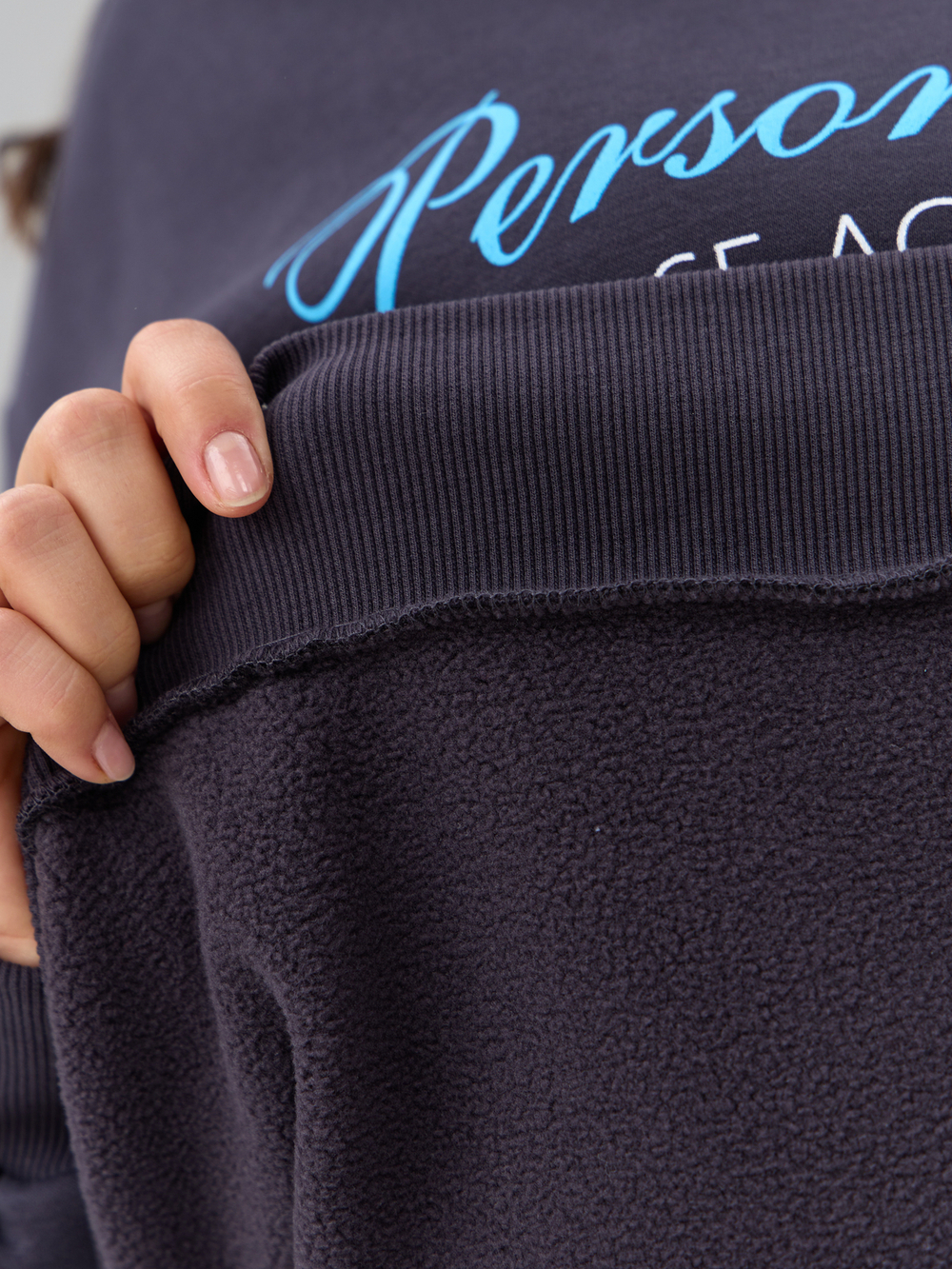 Толстовка Кис-090/антрацит-п