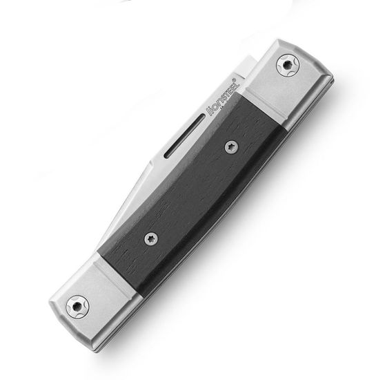 Складной нож Lion Steel "BestMan" L/BM1 EB c клинком из стали Böhler M390 Microclean®, рукоять дерево (Эбен)