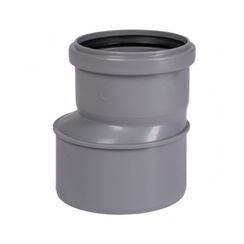 Редукция Ostendorf 90/75 мм HTR Внутр.кан. PPS серый