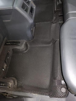 Автоковрики для VW Teramont. Второй ряд - Диван.  (2017--&gt;)