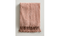 Zara Home плед из полиэстера, серый