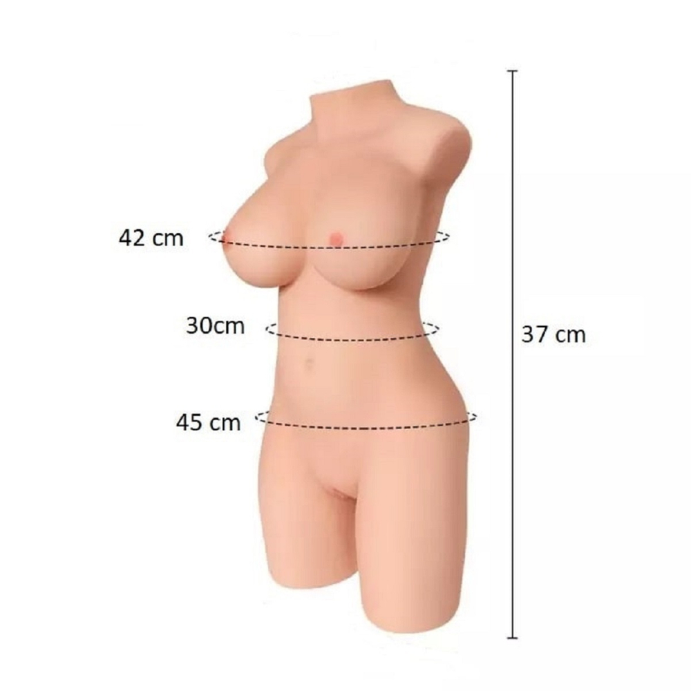 Реалистичный женский торс Olivia 37 см