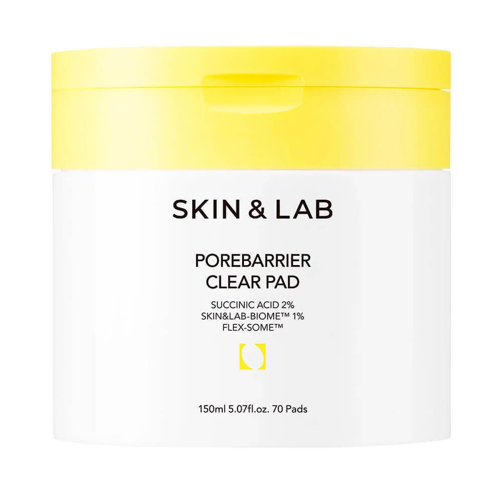 Очищающие пэды для сужения пор SKIN&LAB Porebarrier Clear Pad 70 шт. (150 мл)