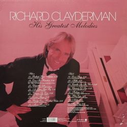 Richard Clayderman. His Greatest Melodies (LP)
