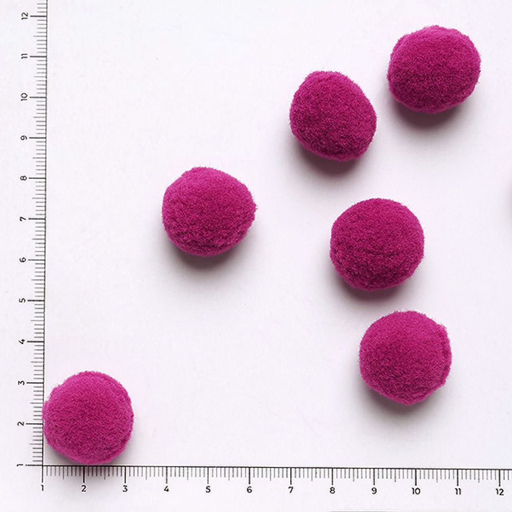 Декор/Декоративные элементы/К4165 фуксия 2см