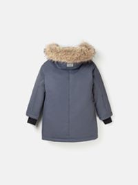 Парка зимняя "Графит" подростковая 7+