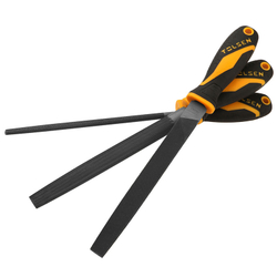 TOLSEN (TT32033) Набор напильников "GRIPro", 200 мм, 3 предмета