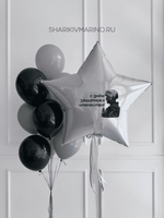 Звёздный салют в честь защитников: элегантная композиция к 23 февраля!