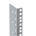 Вертикальные монтажные профили 38U, "L" для напольных 19" IT-корпусов ДКС серии CQE, 2шт