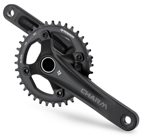 Система Prowheel MTB 1х(9/10/11S), 36T, сталь, 175, алюм, Chainline 53, кв, интегр. вал, черн.