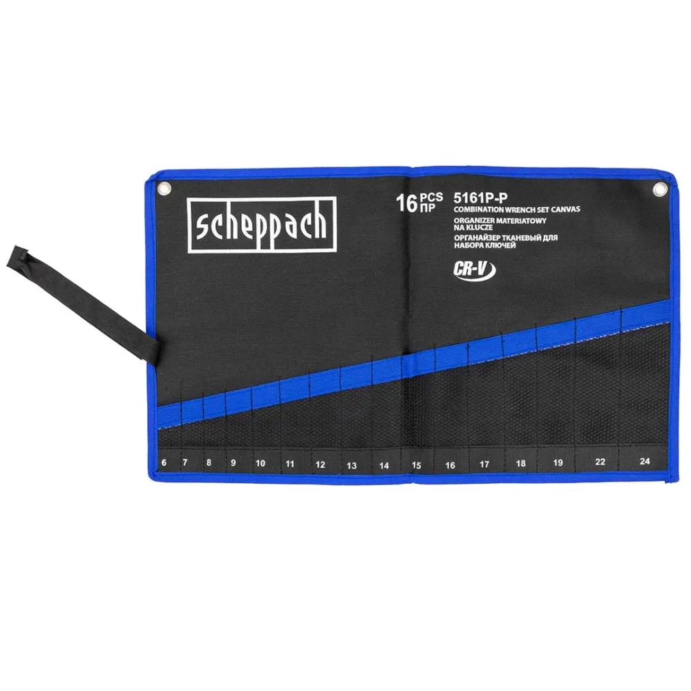 Органайзер тканевый для набора ключей 16пр. Scheppach Sch-5161P-P