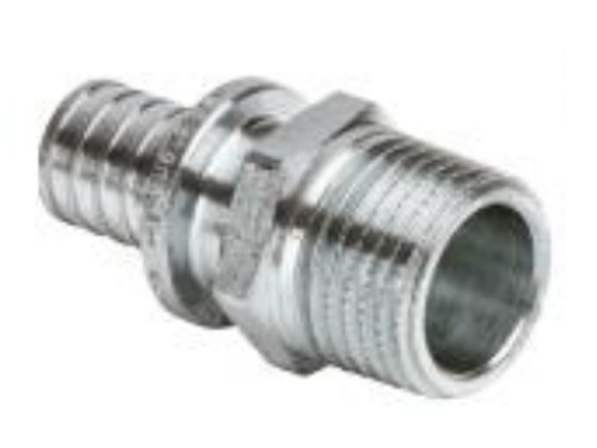 Переходник Rommer 20(2.0)x1/2" НР с наружной резьбой (RFA-0001-200212)