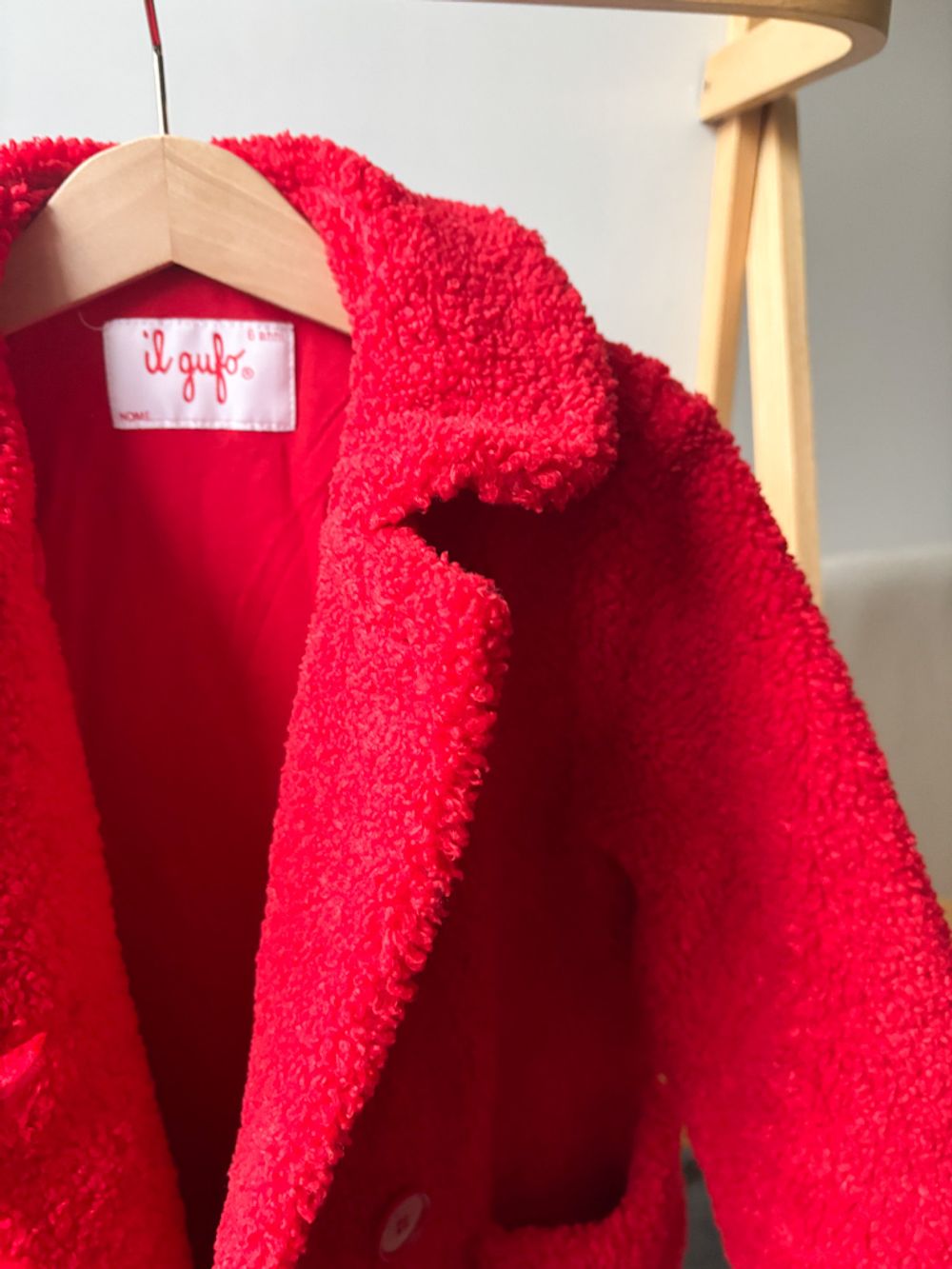 Пальто из эко меха Il Gufo, 116