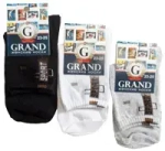 Носки для спорта GRAND LINE (С/ЖС-22), белый, р. 23 (н)