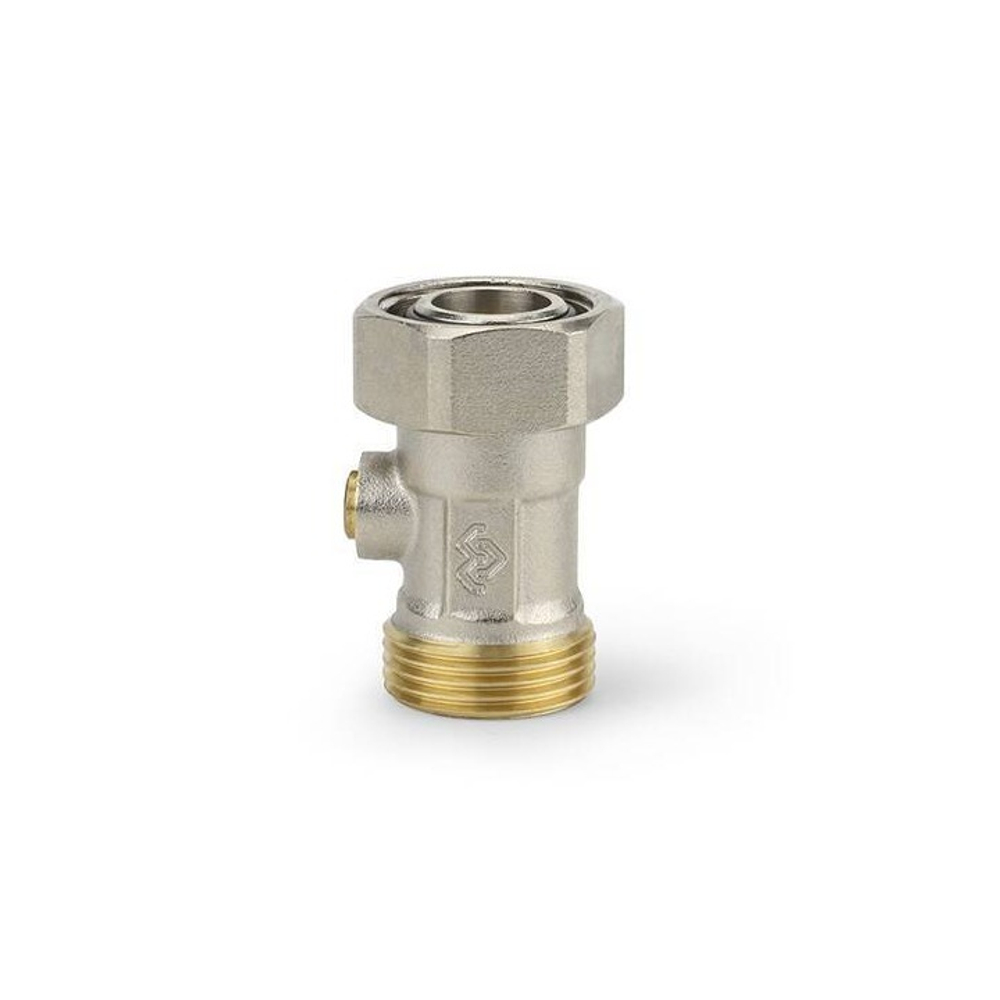 Узел нижнего подключения прямой Varmega VM143 - 3/4" (НР/НГ, PN10, T120°С, одинарный раздельный)