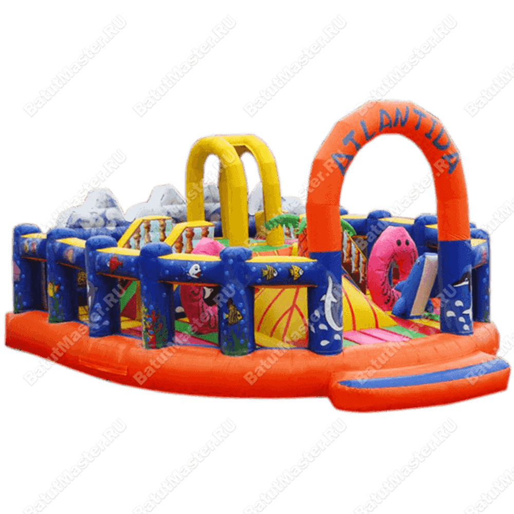 Коммерческий надувной батут "Атлантида"