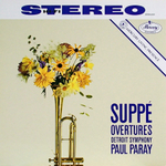 Detroit Symphony, Paul Paray / Suppe: Overtures (LP)
