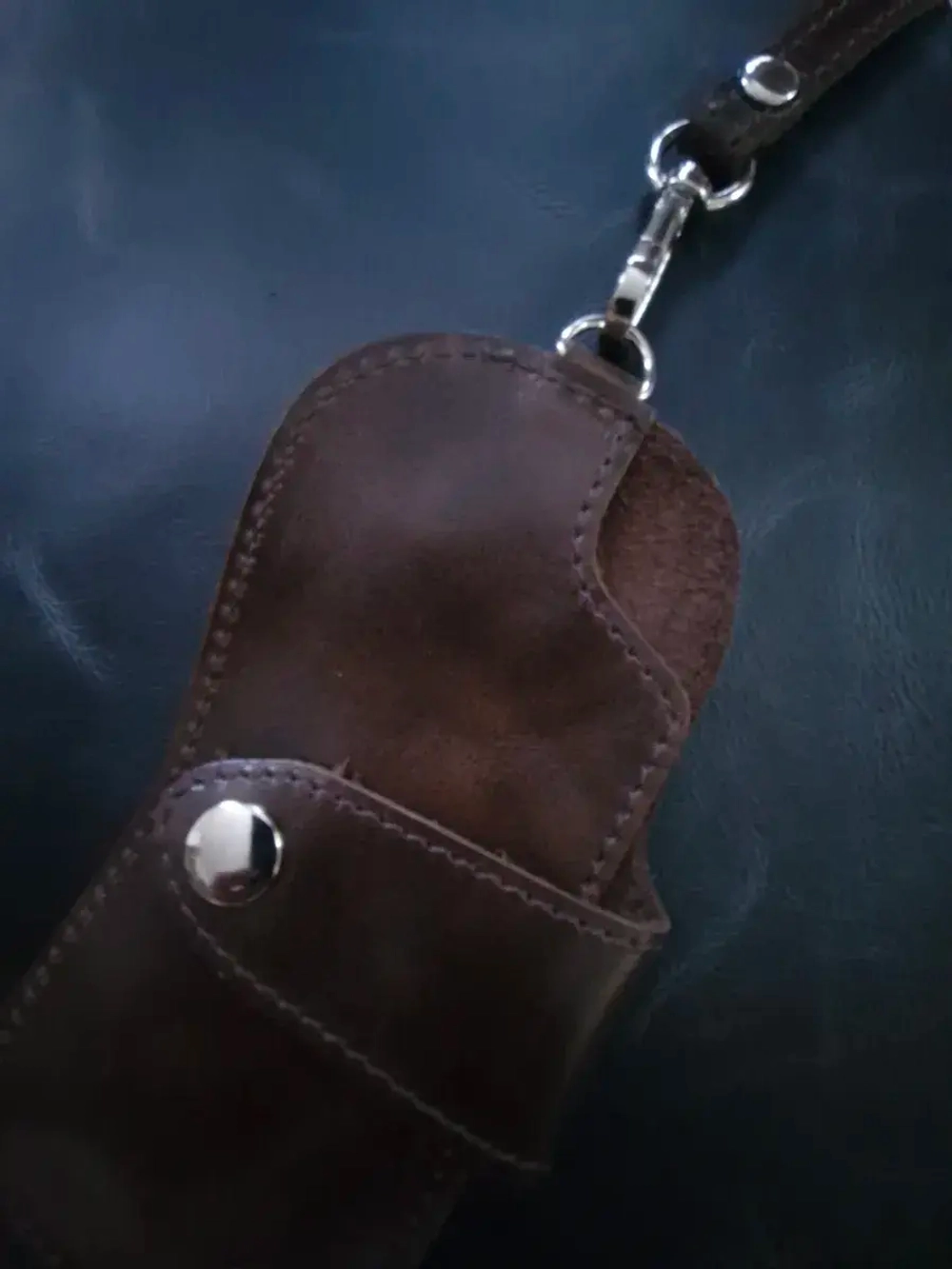 Футляр для очков из натуральной кожи чехол