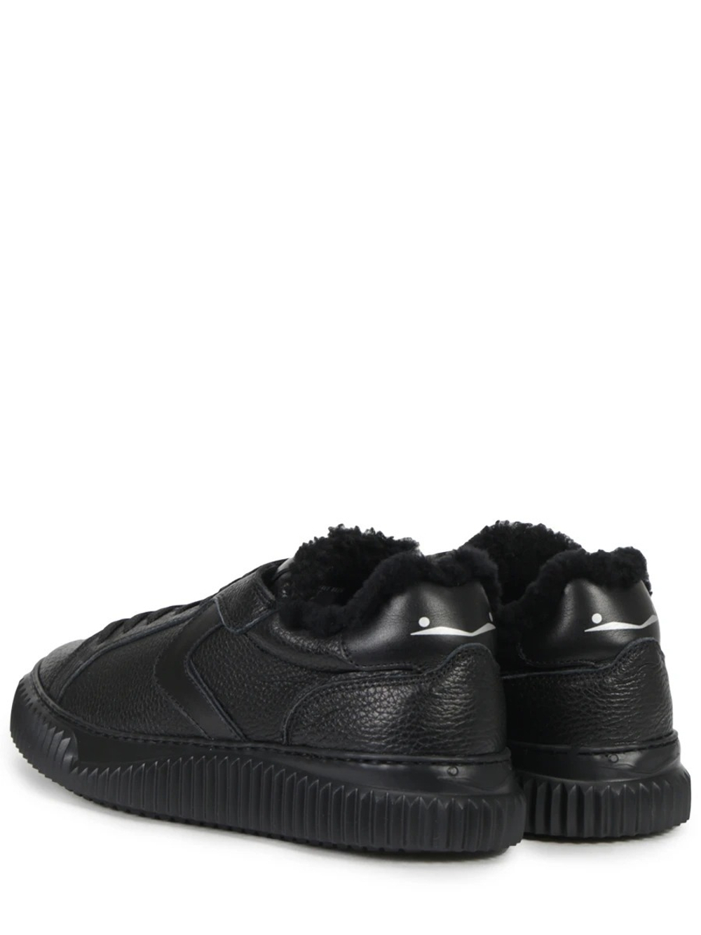 Кеды жен. Voile Blanche LIPARI черный с мехом