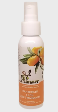 Пантовый гель для умывания с облепихой