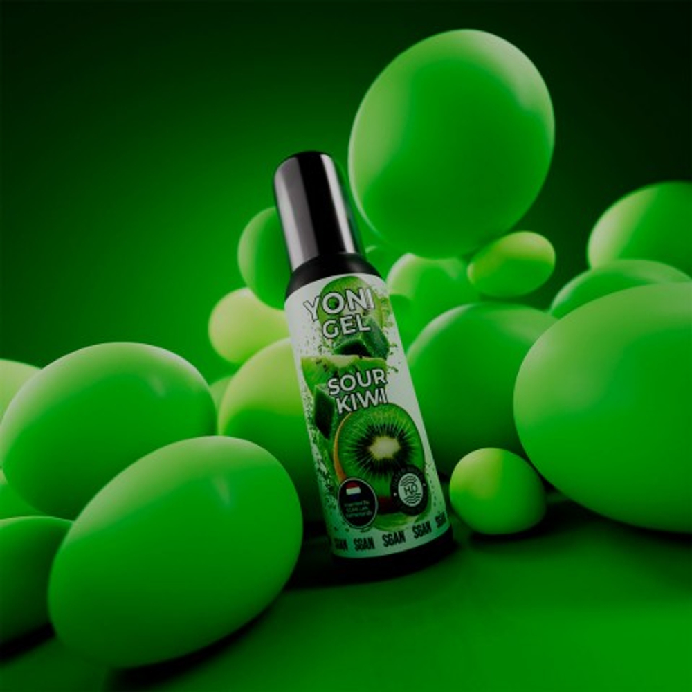 Лубрикант для орального секса SGAN Sensual со вкусом кислого киви, 100 мл