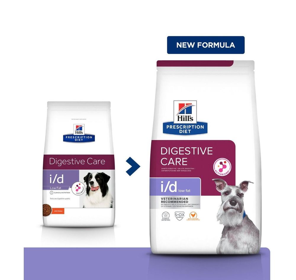 Сухой диетический корм Hill&#39;s Prescription Diet i/d Low Fat Digestive Care для собак, растройства пи