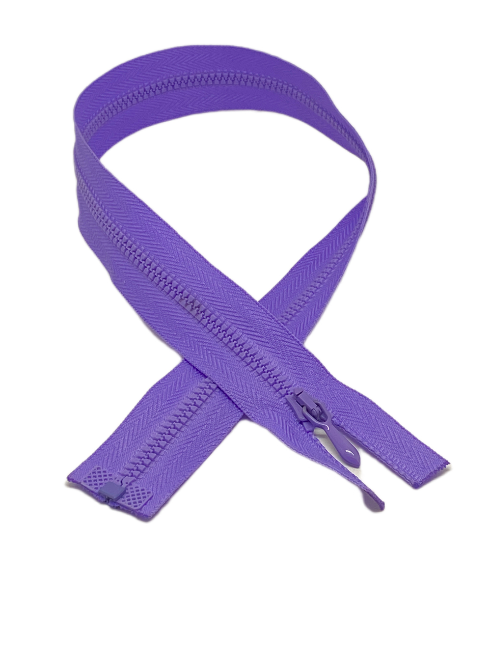 Застежка молния разъемная т-4 50 см сирень