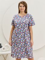 Халат Рейна Виотекс СЕРО-ГОЛУБОЙ