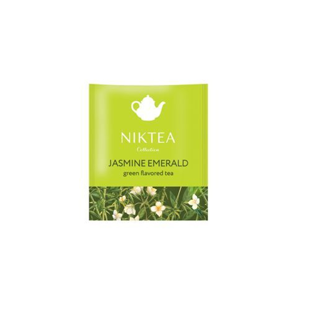 Чай зеленый ароматизированный Jasmine Emerald в пакетиках 50 гр