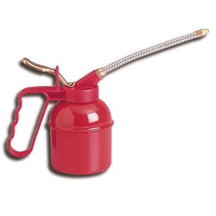 Металлическая масленка с насосом  и гибким носиком 500 см3, GARTEC (Италия)