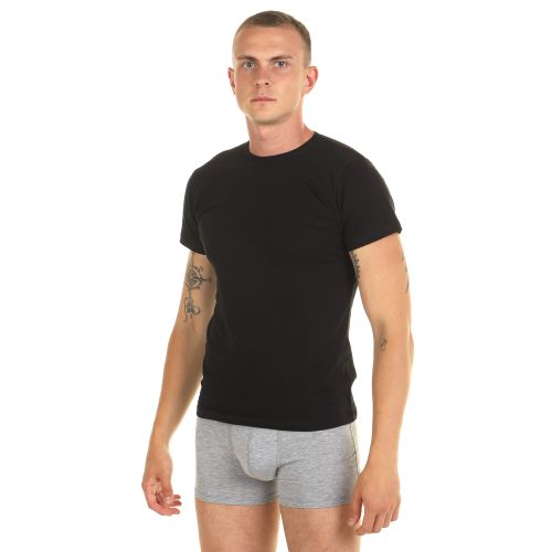 Мужская футболка DonDon 501-01 03 Черный
