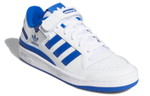 Adidas originals FORUM Low wear-resistant low-top sneakers for men and women the same blue and white