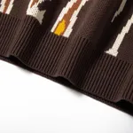 Жилет вязаный YMKASHIX Hellcome Коричневый