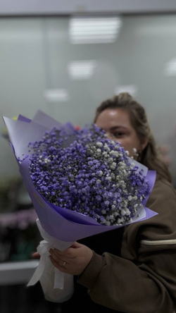 Букет из гипсофилы