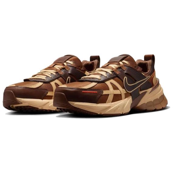 NIKE V2K Run Беговые кроссовки Низкие Коричневые Унисекс