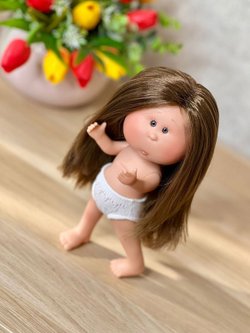 Кукла Nines виниловая 23см Little Mia без одежды (3199W2)