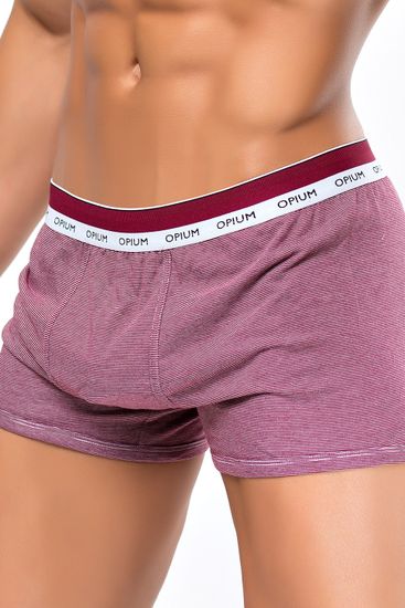 Мужские трусы R-112 Claret-White