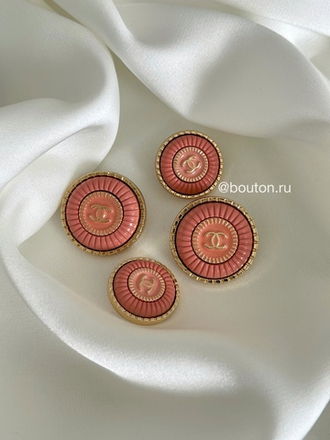 Пуговицы Шан. Персиковые