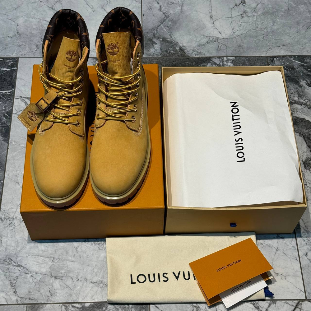 Ботинки Louis Vuitton x Timberland