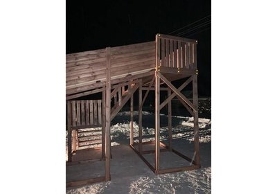 Зимняя горка "Метелица" 10 метров