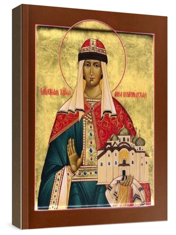 Анна Новгородская (рукописная икона)
