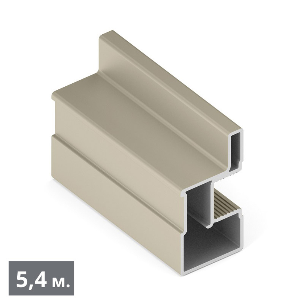 ЭКО Вертикальный профиль Yota (5,40 м) шампань матовая (AL) (AE0876) Aristo (New)