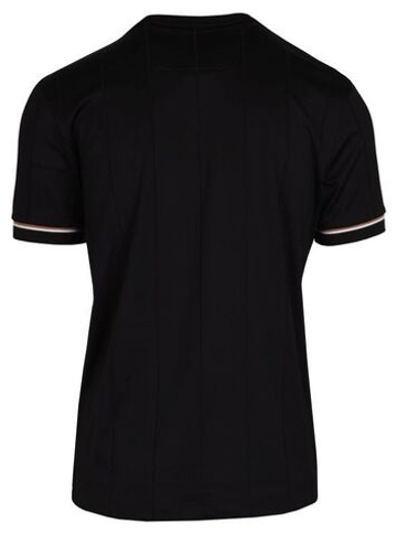 Мужская теннисная футболка BOSS Regular TOC DN - черный