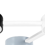 737230 Люстра EMISFERO LED 2х24W 520-1040LM G БЕЛЫЙ/ЧЕРНЫЙ/СЕРЫЙ 3000/6000K