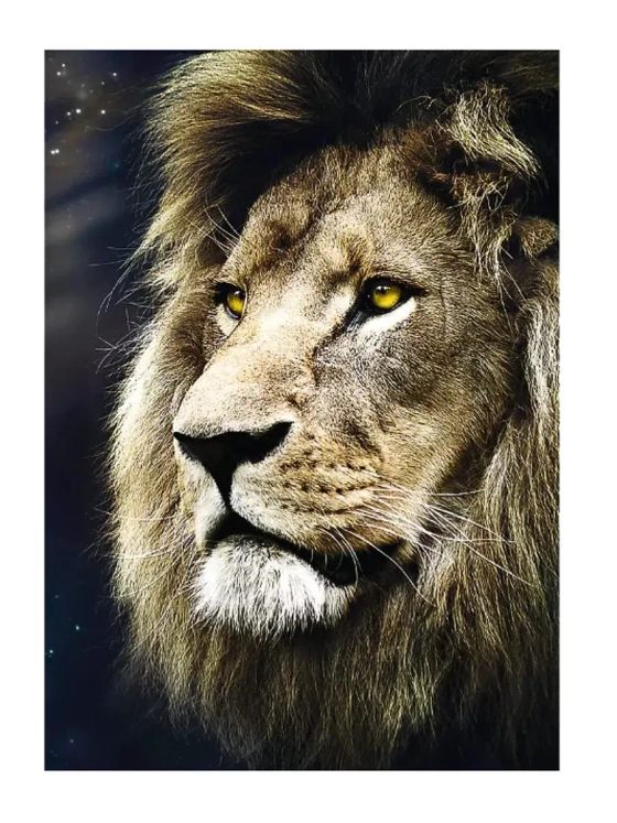 Пазлы для детей и взрослого 1500 элементов Портрет льва