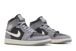 Кроссовки Jordan Air Jordan 1 Mid "Cement Grey" (Женская размерная сетка)